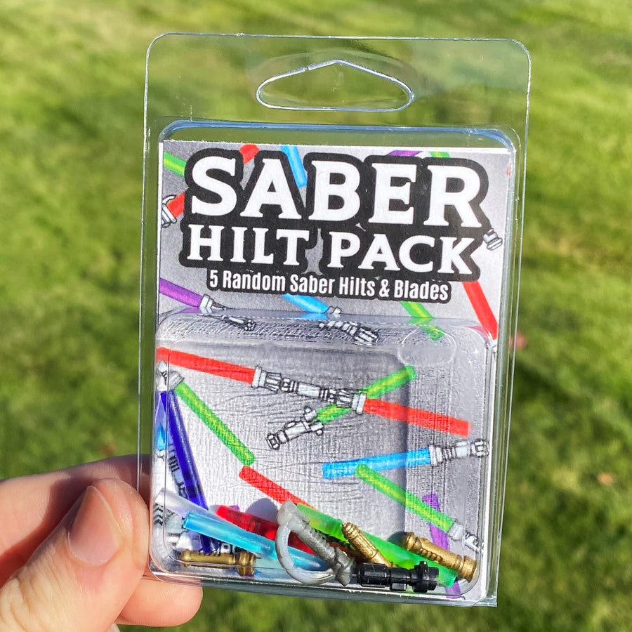 Saber Hilt Pack – custom LEGO-compatible minifigure item by BrickTactical