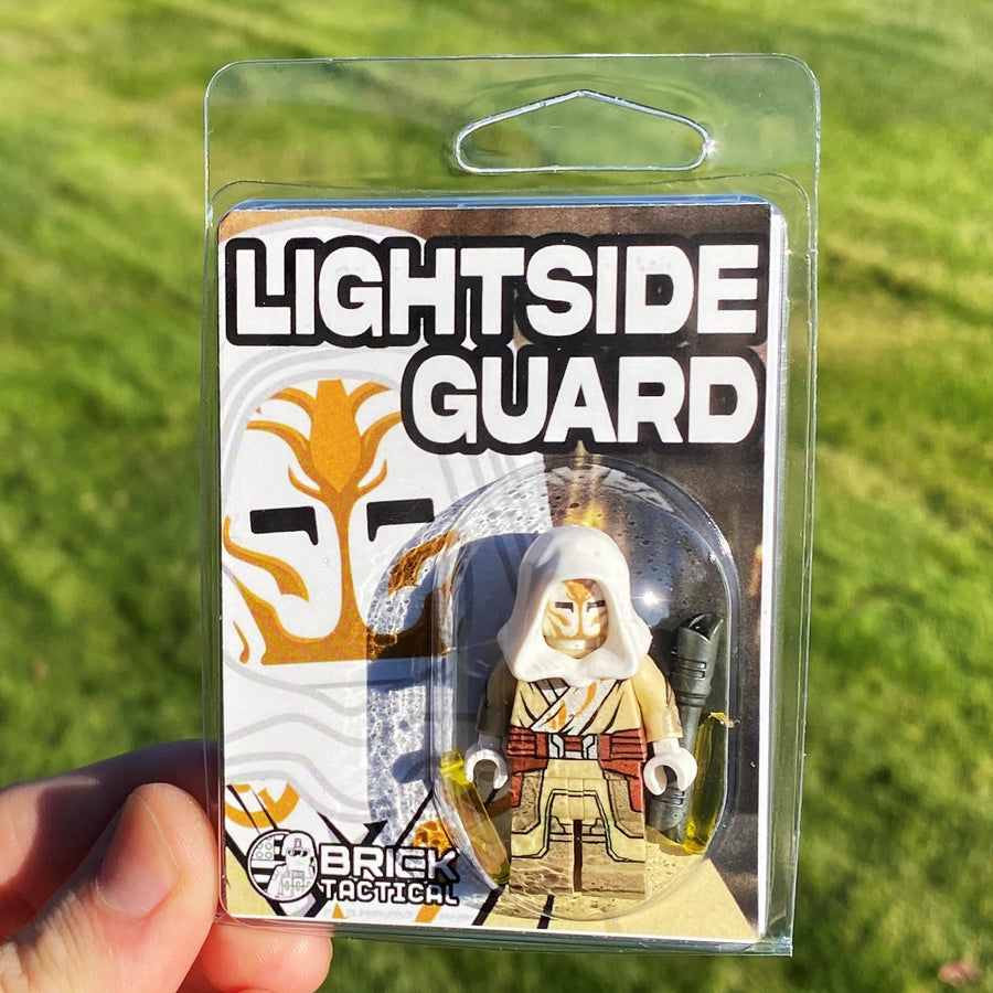 Lightside Guard – custom LEGO-compatible minifigure item by BrickTactical, alternate view