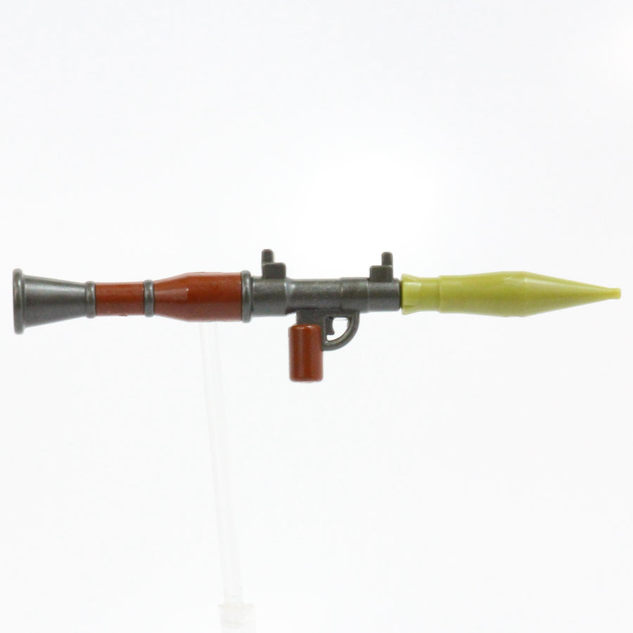 Overmolded RPG-7 Rocket Launcher – custom LEGO-compatible minifigure item by BrickTactical, alternate view