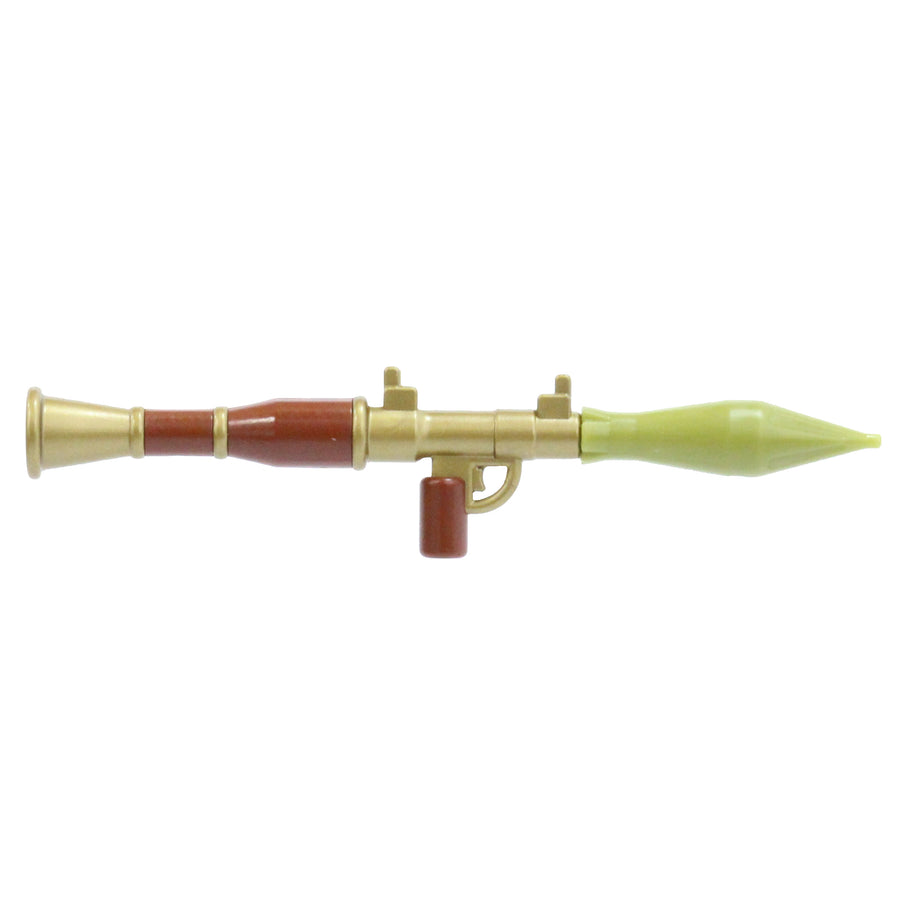 Overmolded RPG-7 Rocket Launcher – custom LEGO-compatible minifigure item by BrickTactical, alternate view