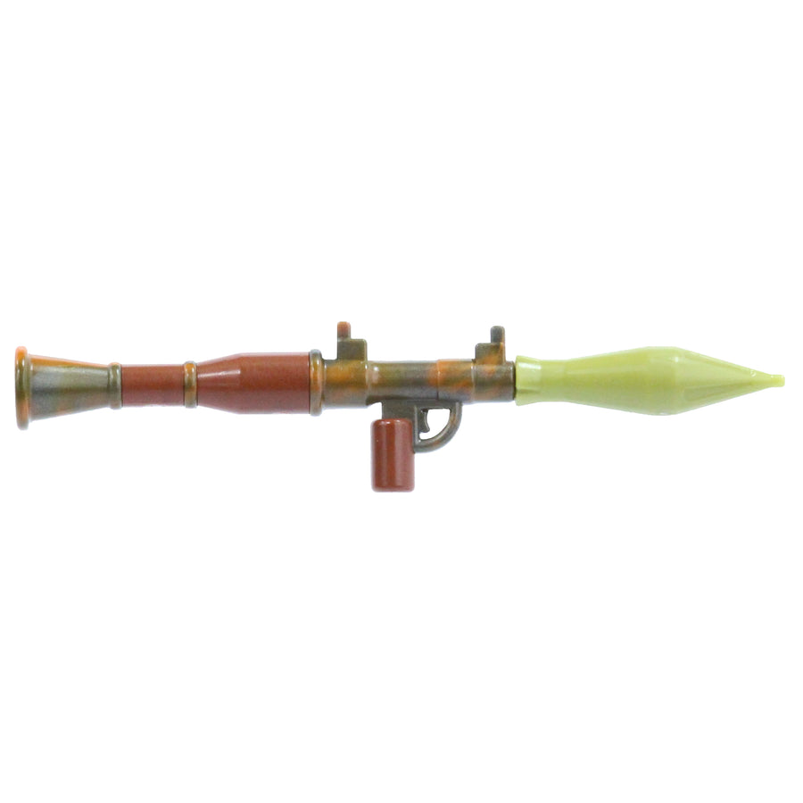 Overmolded RPG-7 Rocket Launcher – custom LEGO-compatible minifigure item by BrickTactical, alternate view