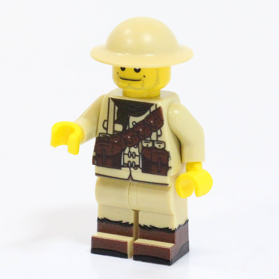 Brodie Helmet – custom LEGO-compatible minifigure item by BrickTactical, alternate view