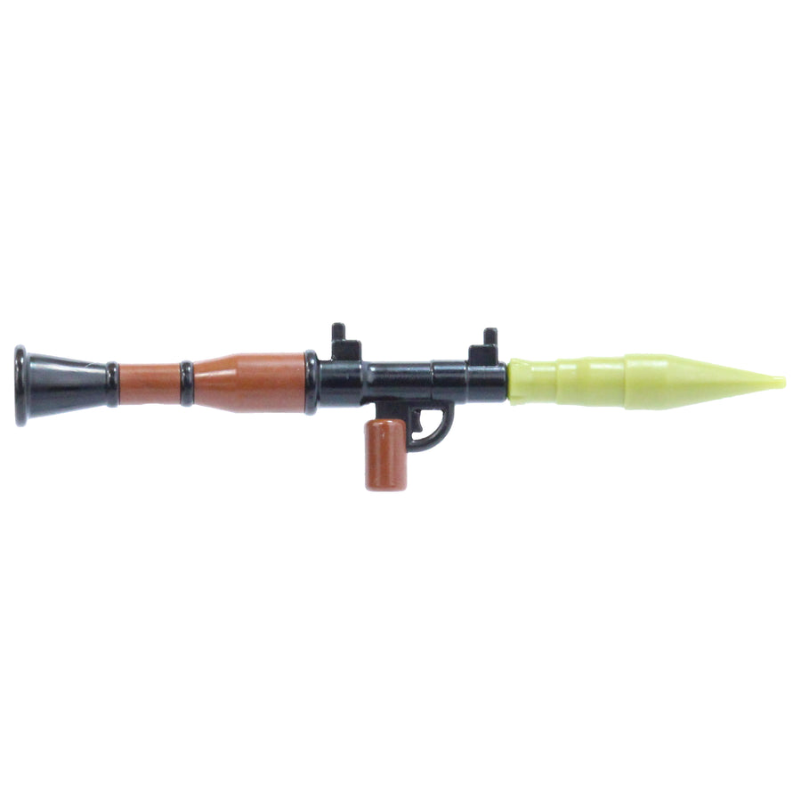 Overmolded RPG-7 Rocket Launcher – custom LEGO-compatible minifigure item by BrickTactical, alternate view