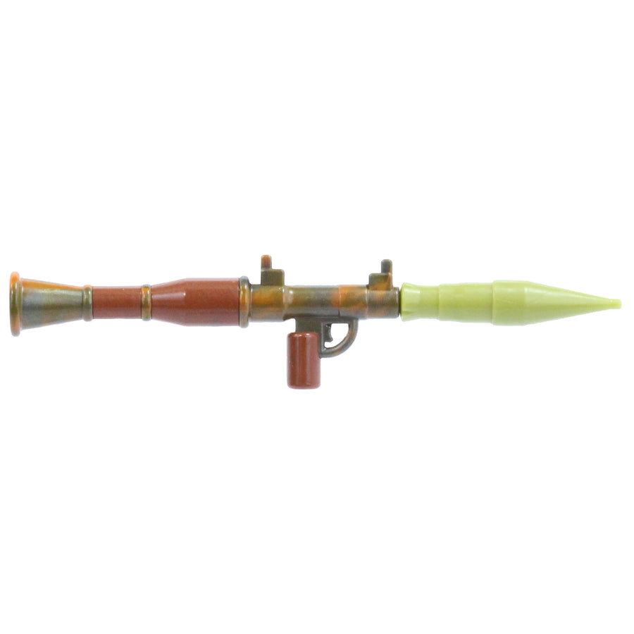 Overmolded RPG-7 Rocket Launcher – custom LEGO-compatible minifigure item by BrickTactical, alternate view
