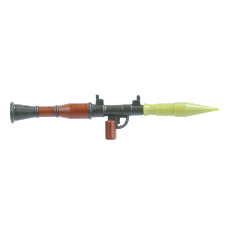 Overmolded RPG-7 Rocket Launcher – custom LEGO-compatible minifigure item by BrickTactical, alternate view