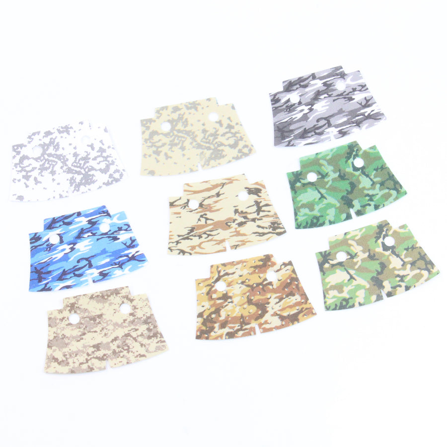 Camo Trench Coats – custom LEGO-compatible minifigure item by BrickTactical, alternate view