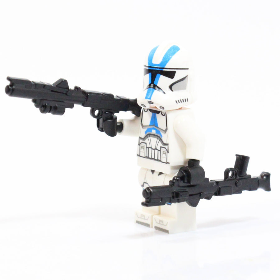 DC15 Blaster Rifle (x10) – custom LEGO-compatible minifigure item by BrickTactical, alternate view