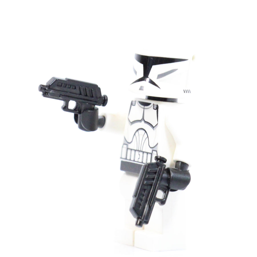 DC17 Blaster Pistol (x10) – custom LEGO-compatible minifigure item by BrickTactical, alternate view