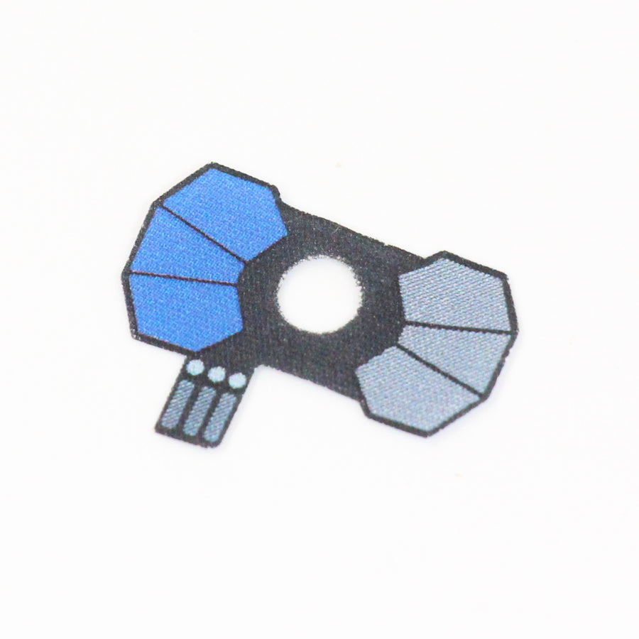 Clone Pauldron – custom LEGO-compatible minifigure item by BrickTactical, alternate view