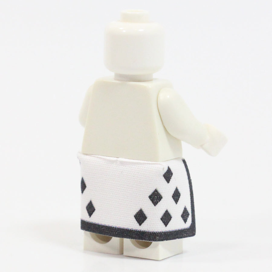 Waist Cape – custom LEGO-compatible minifigure item by BrickTactical, alternate view