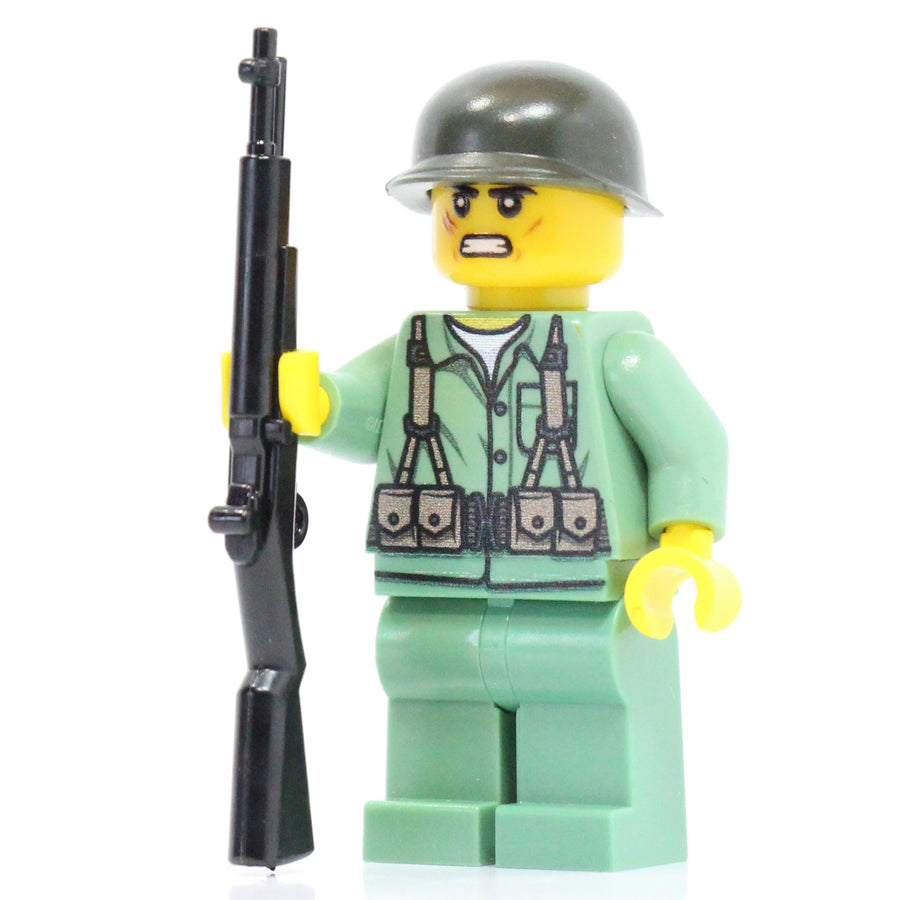 WW2 US Marine – custom LEGO-compatible minifigure item by BrickTactical