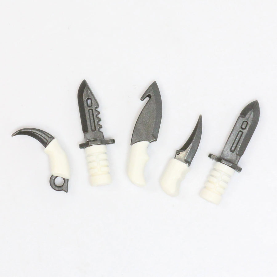 Overmolded Blade Pack – custom LEGO-compatible minifigure item by BrickTactical, alternate view