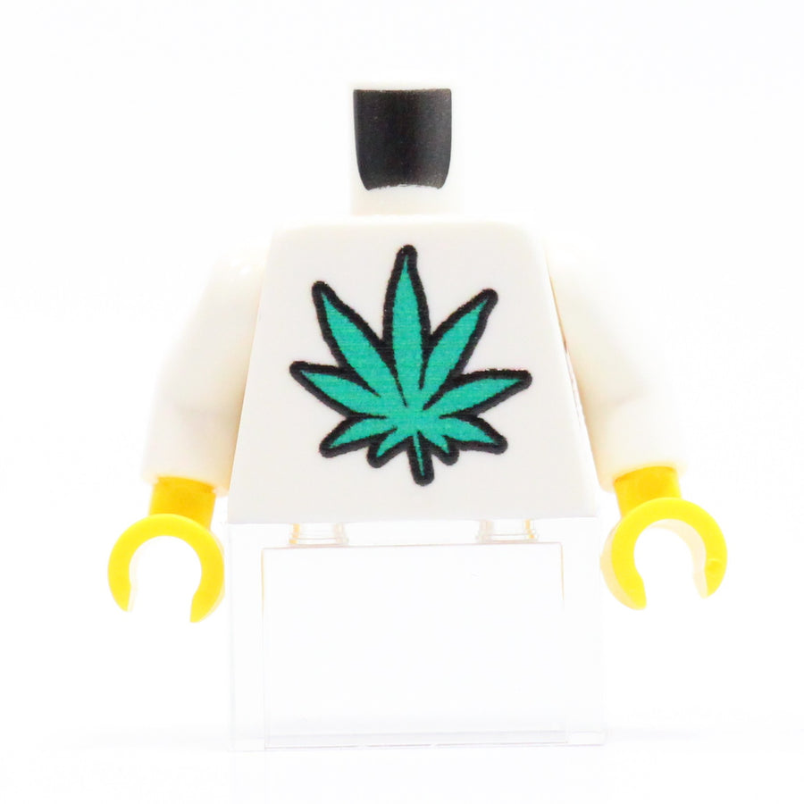 Classic Leaf Torso – custom LEGO-compatible minifigure item by BrickTactical, alternate view