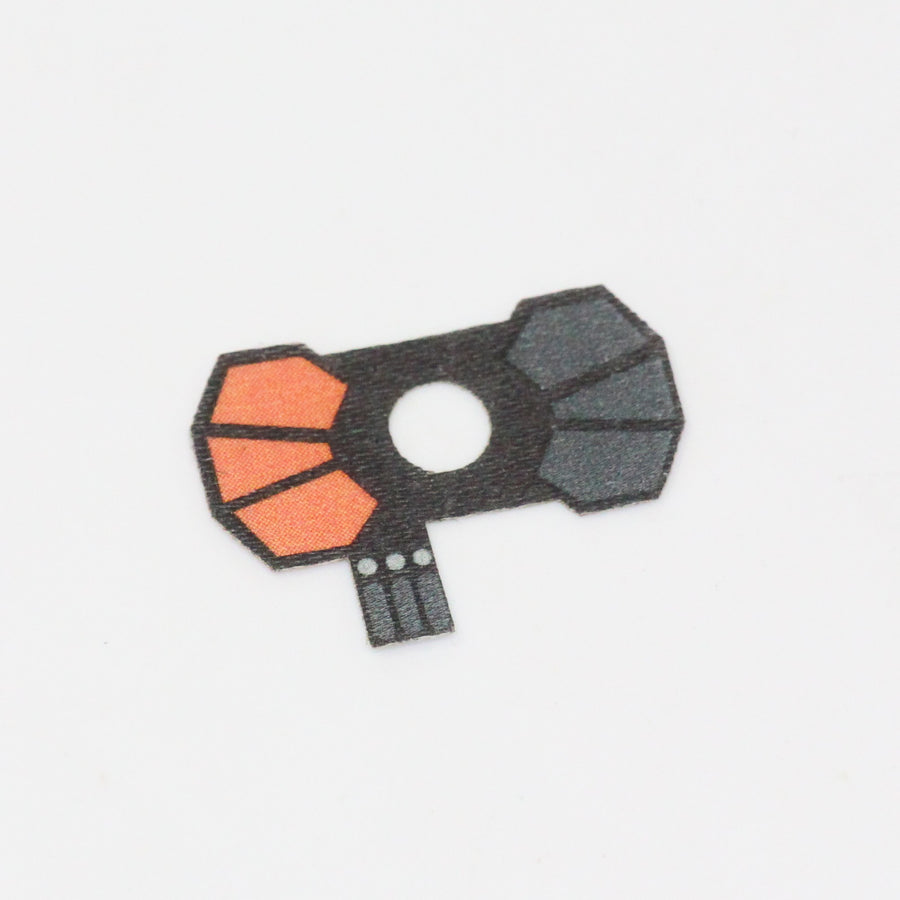 Clone Pauldron – custom LEGO-compatible minifigure item by BrickTactical, alternate view