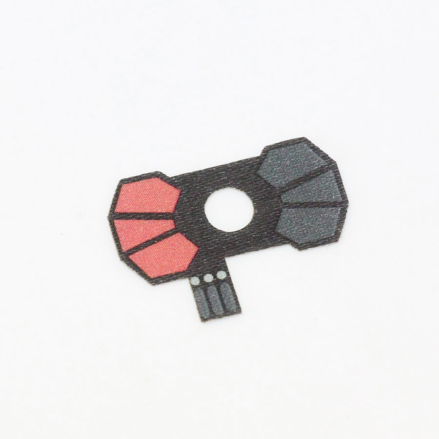 Clone Pauldron – custom LEGO-compatible minifigure item by BrickTactical, alternate view
