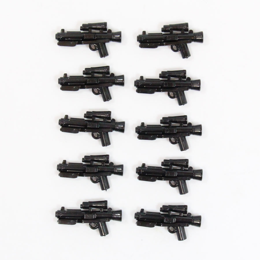 Trooper Blaster (x10) – custom LEGO-compatible minifigure item by BrickTactical, alternate view
