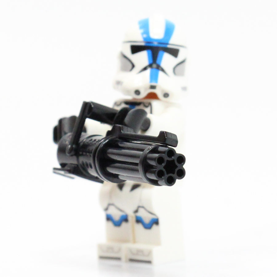 Minigun Blaster (x10) – custom LEGO-compatible minifigure item by BrickTactical, alternate view