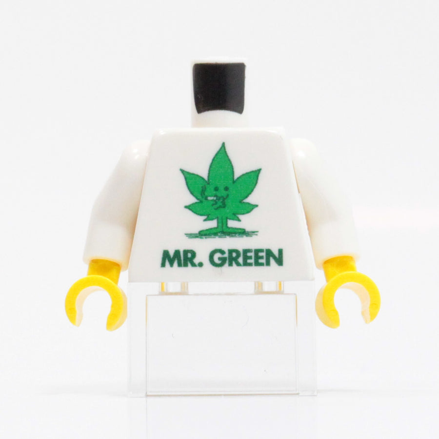 Mr. Green Torso – custom LEGO-compatible minifigure item by BrickTactical