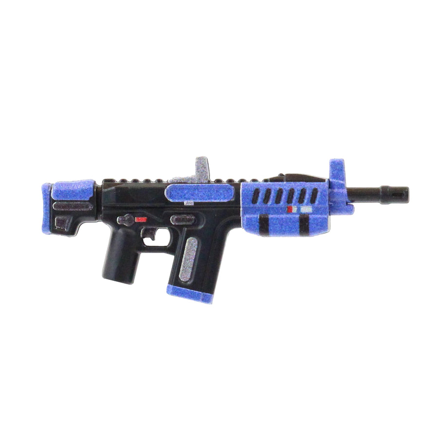 Printed Blue Commando Rifle – custom LEGO-compatible minifigure item by BrickTactical