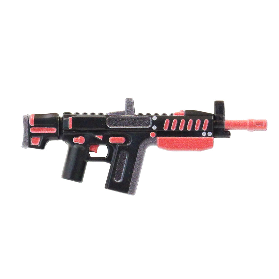 Printed Red Commando Rifle – custom LEGO-compatible minifigure item by BrickTactical