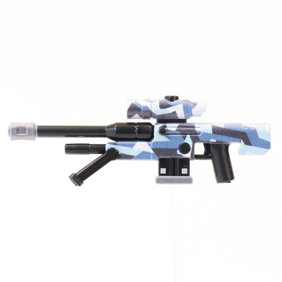 Printed Blue Camo Sniper 99D – custom LEGO-compatible minifigure item by BrickTactical