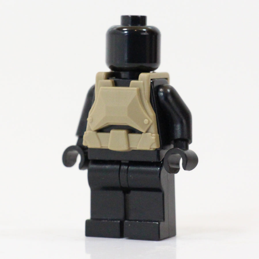 Combat Vest – custom LEGO-compatible minifigure item by BrickTactical, alternate view
