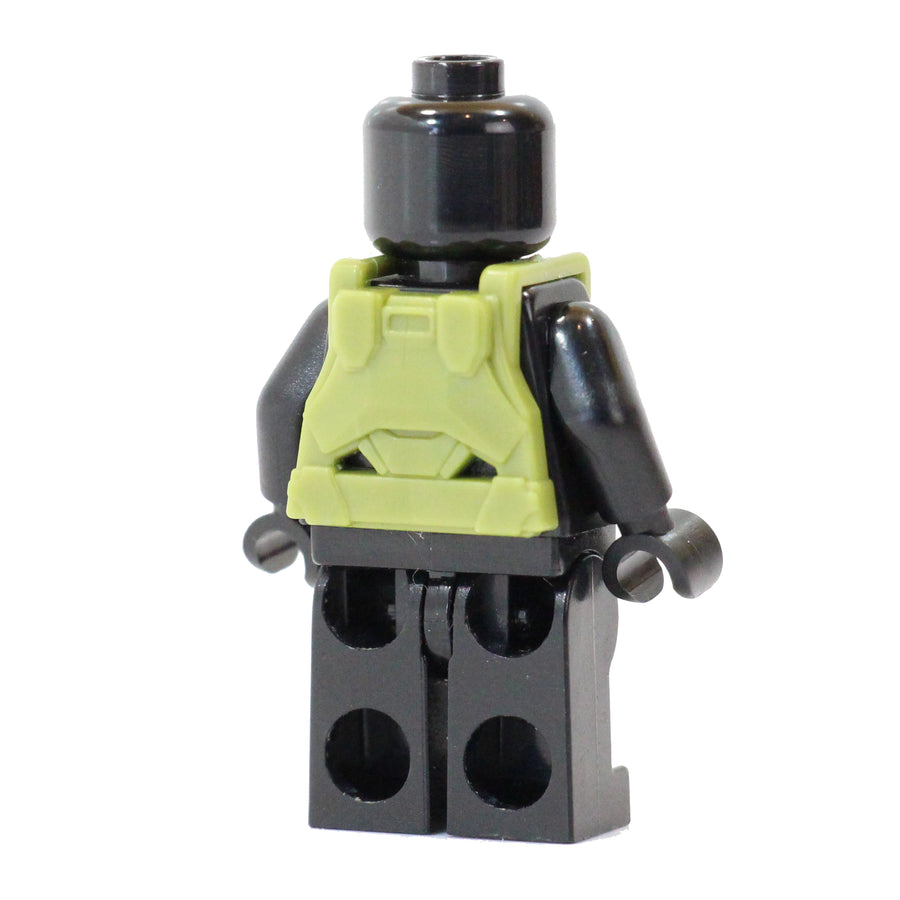 Combat Vest – custom LEGO-compatible minifigure item by BrickTactical, alternate view
