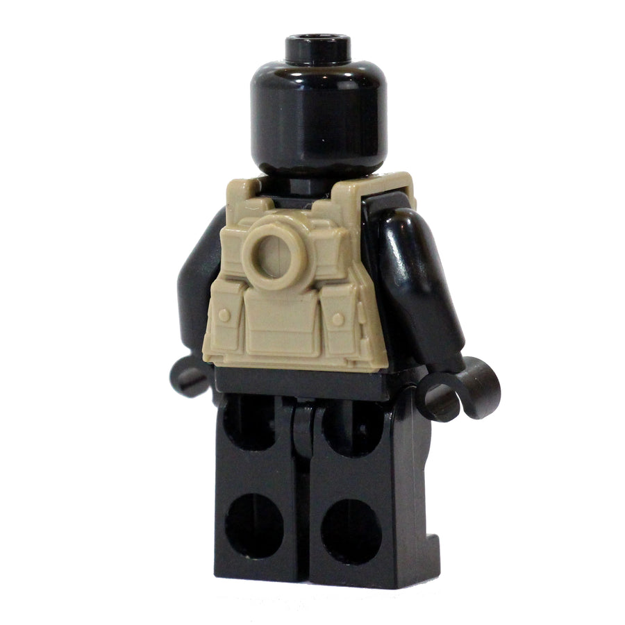 Classic Vest – custom LEGO-compatible minifigure item by BrickTactical, alternate view