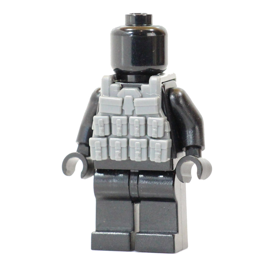 Tactical Vest – custom LEGO-compatible minifigure item by BrickTactical, alternate view