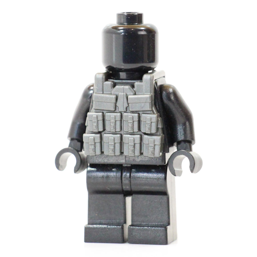 Tactical Vest – custom LEGO-compatible minifigure item by BrickTactical, alternate view