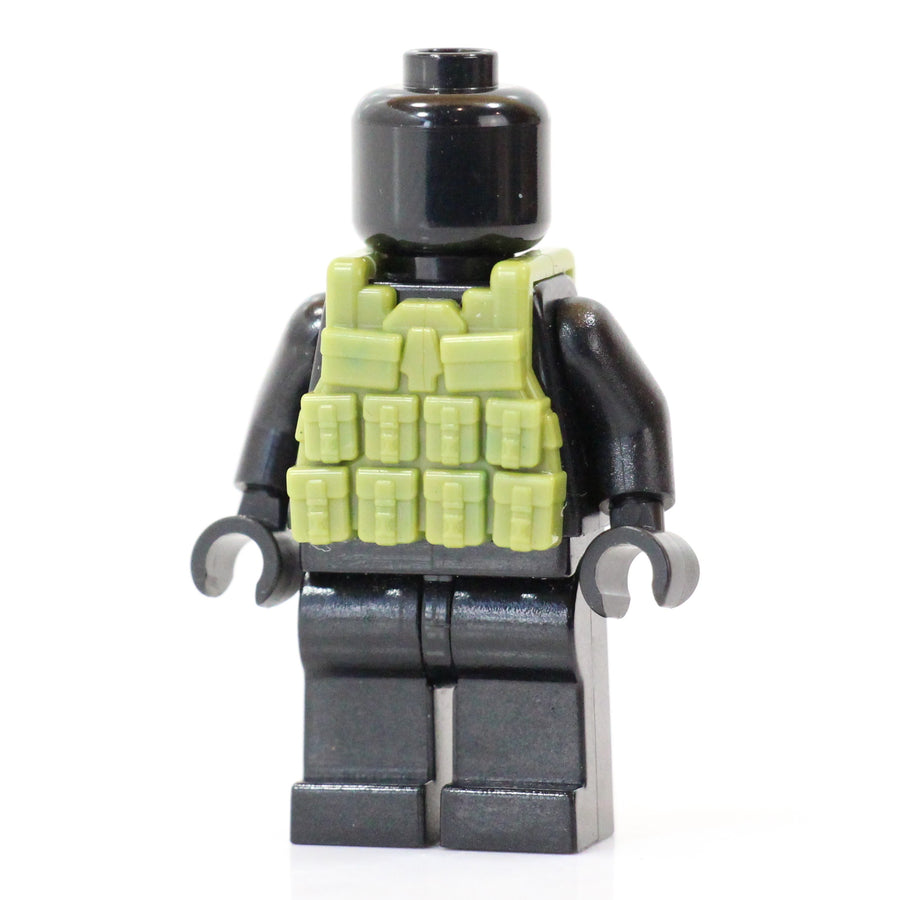 Tactical Vest – custom LEGO-compatible minifigure item by BrickTactical, alternate view