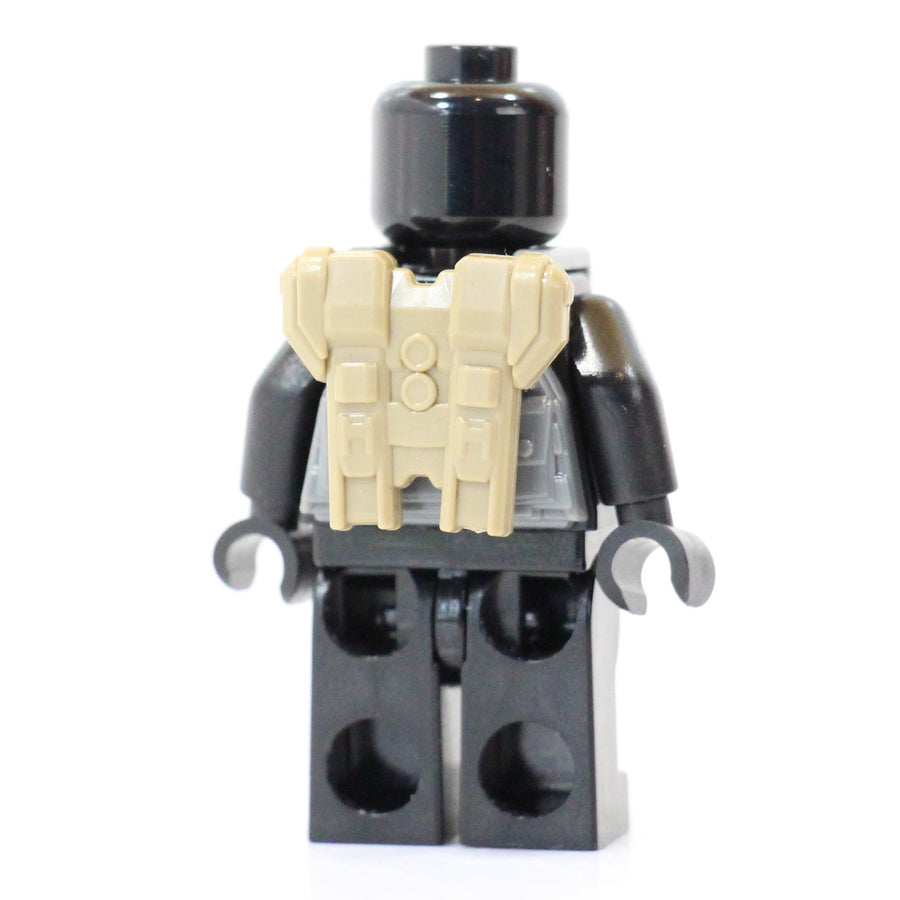 Jetpack – custom LEGO-compatible minifigure item by BrickTactical, alternate view