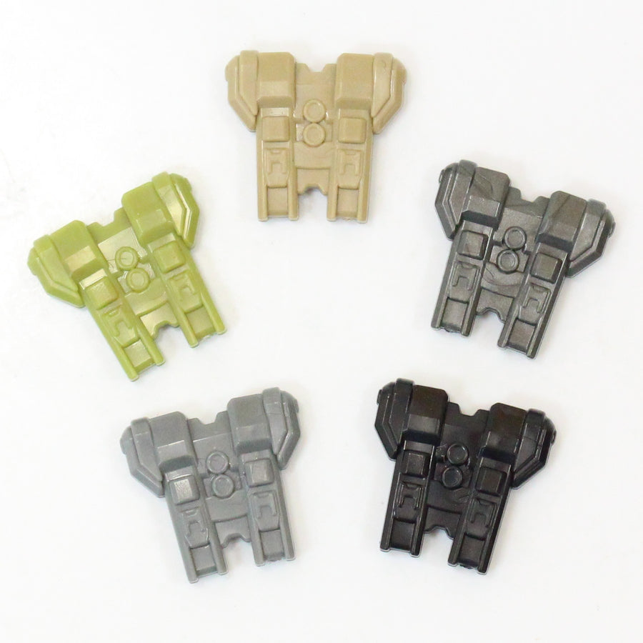 Jetpack – custom LEGO-compatible minifigure item by BrickTactical, alternate view