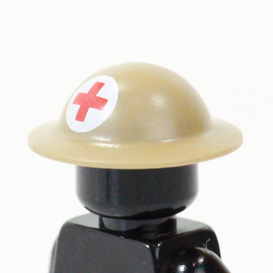 Medic Brodie Helmet – custom LEGO-compatible minifigure item by BrickTactical