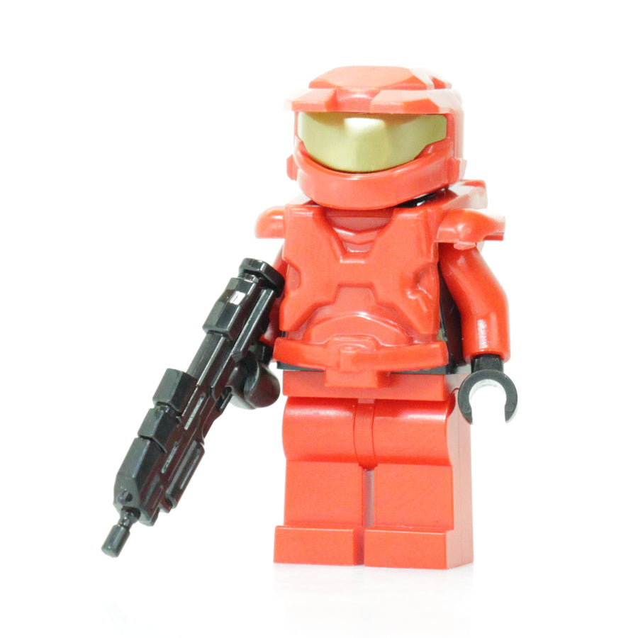 Red Space Marine – custom LEGO-compatible minifigure item by BrickTactical