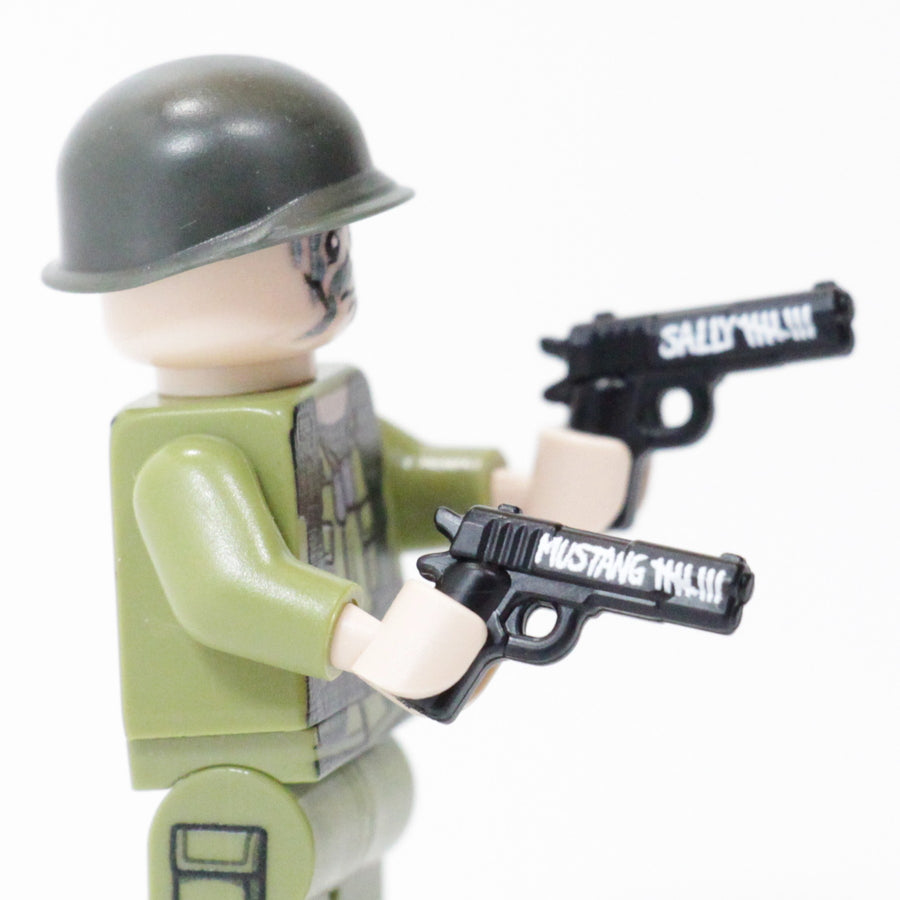 Mustang and Sally Pistols – custom LEGO-compatible minifigure item by BrickTactical, alternate view