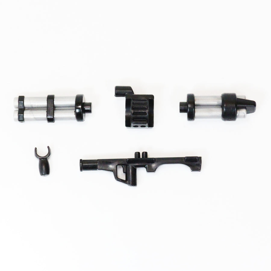 Overmolded Rocket Launcher – custom LEGO-compatible minifigure item by BrickTactical, alternate view