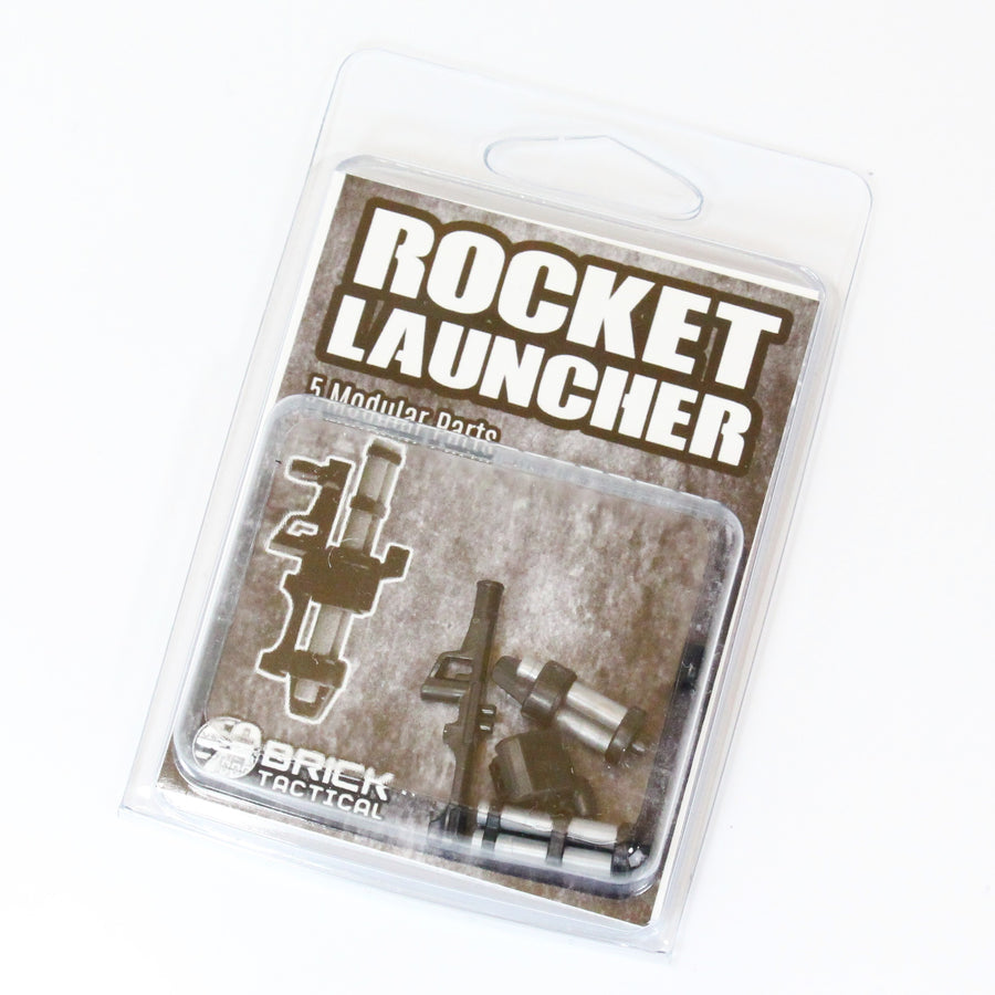 Overmolded Rocket Launcher – custom LEGO-compatible minifigure item by BrickTactical, alternate view