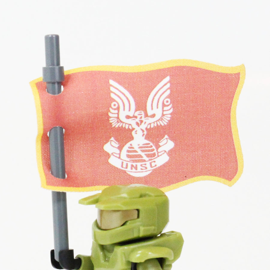 Red Flag – custom LEGO-compatible minifigure item by BrickTactical