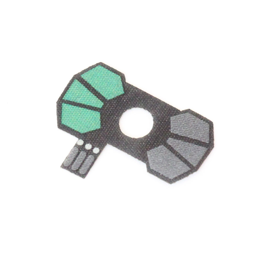 Clone Pauldron – custom LEGO-compatible minifigure item by BrickTactical, alternate view