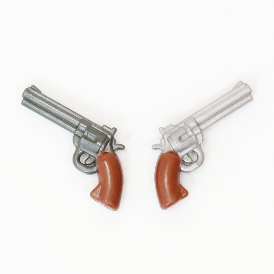 Overmolded Revolver – custom LEGO-compatible minifigure item by BrickTactical