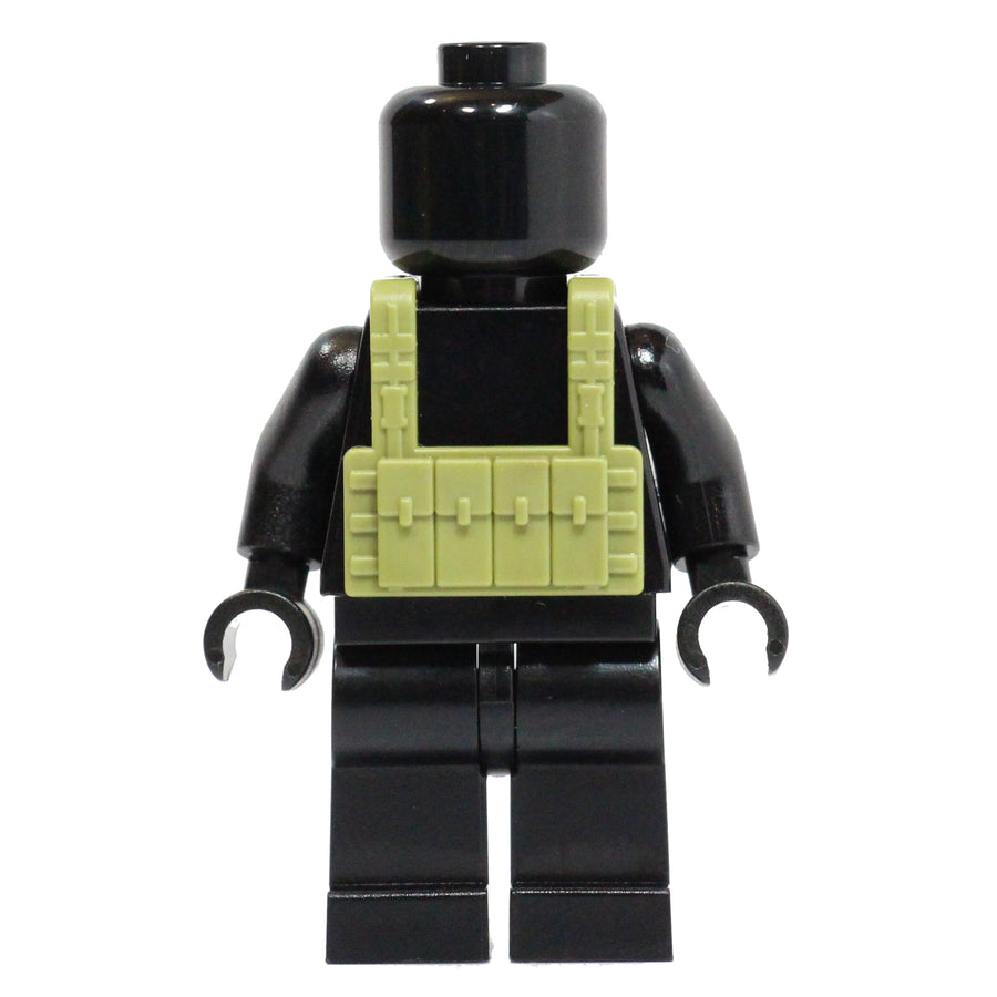BrickTactical Custom LEGO AR Pouch Tactical Vest Olive Green