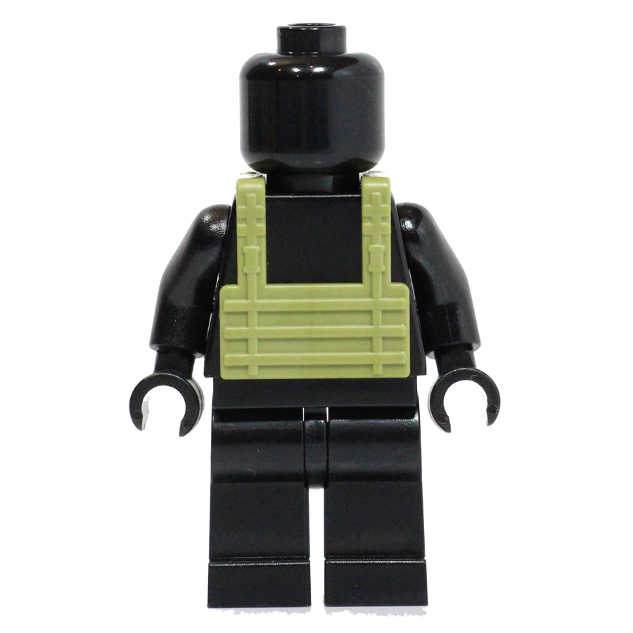 BrickTactical Custom LEGO Blank Tactical Vest Olive Green