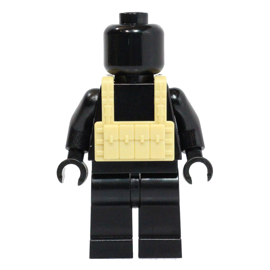 BrickTactical Custom LEGO AR Pouch Tactical Vest Tan