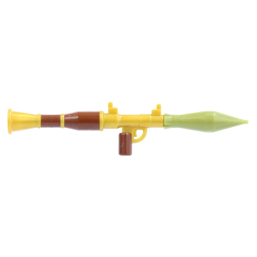 Overmolded RPG-7 Rocket Launcher – custom LEGO-compatible minifigure item by BrickTactical, alternate view
