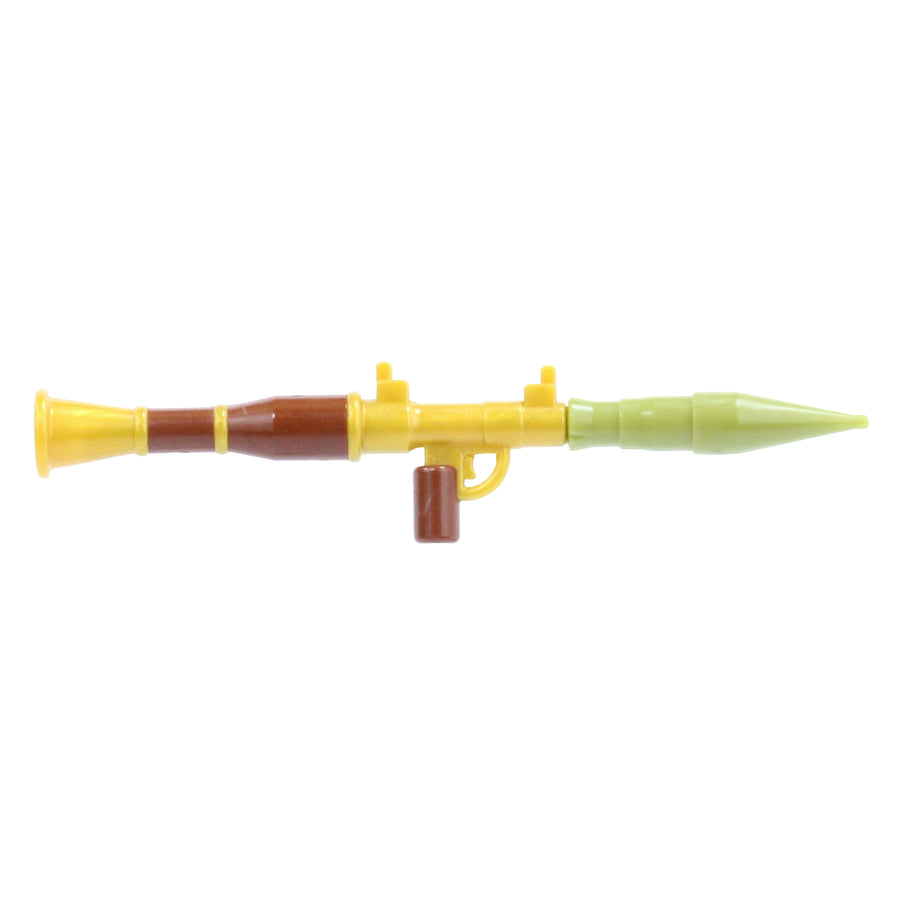 Overmolded RPG-7 Rocket Launcher – custom LEGO-compatible minifigure item by BrickTactical, alternate view