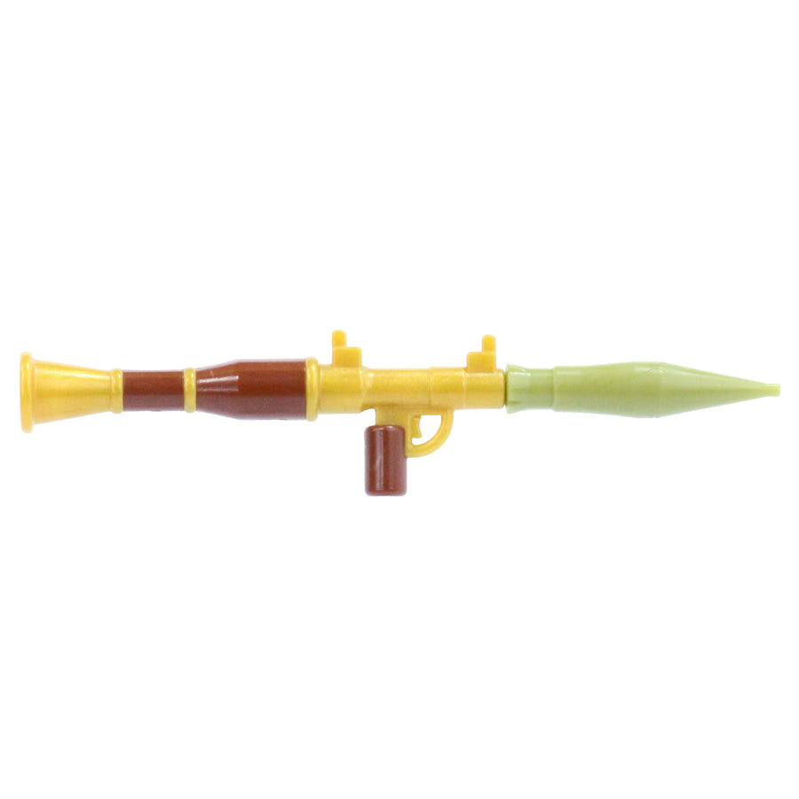 Overmolded RPG-7 Rocket Launcher – custom LEGO-compatible minifigure item by BrickTactical, alternate view