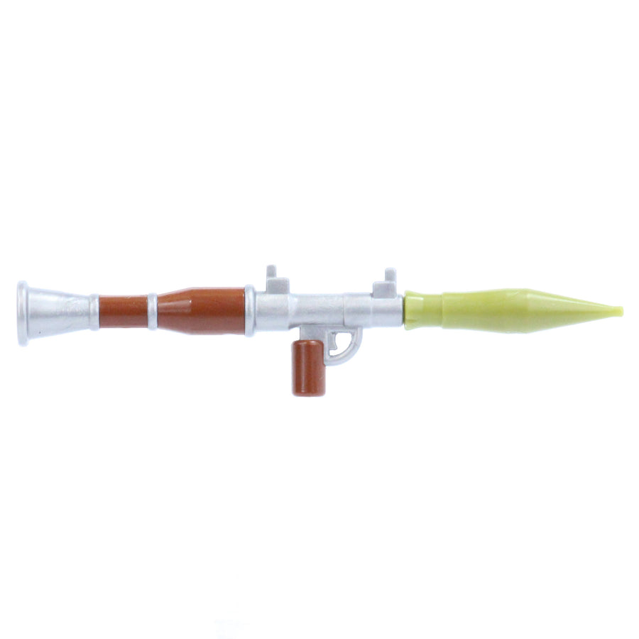 Overmolded RPG-7 Rocket Launcher – custom LEGO-compatible minifigure item by BrickTactical, alternate view