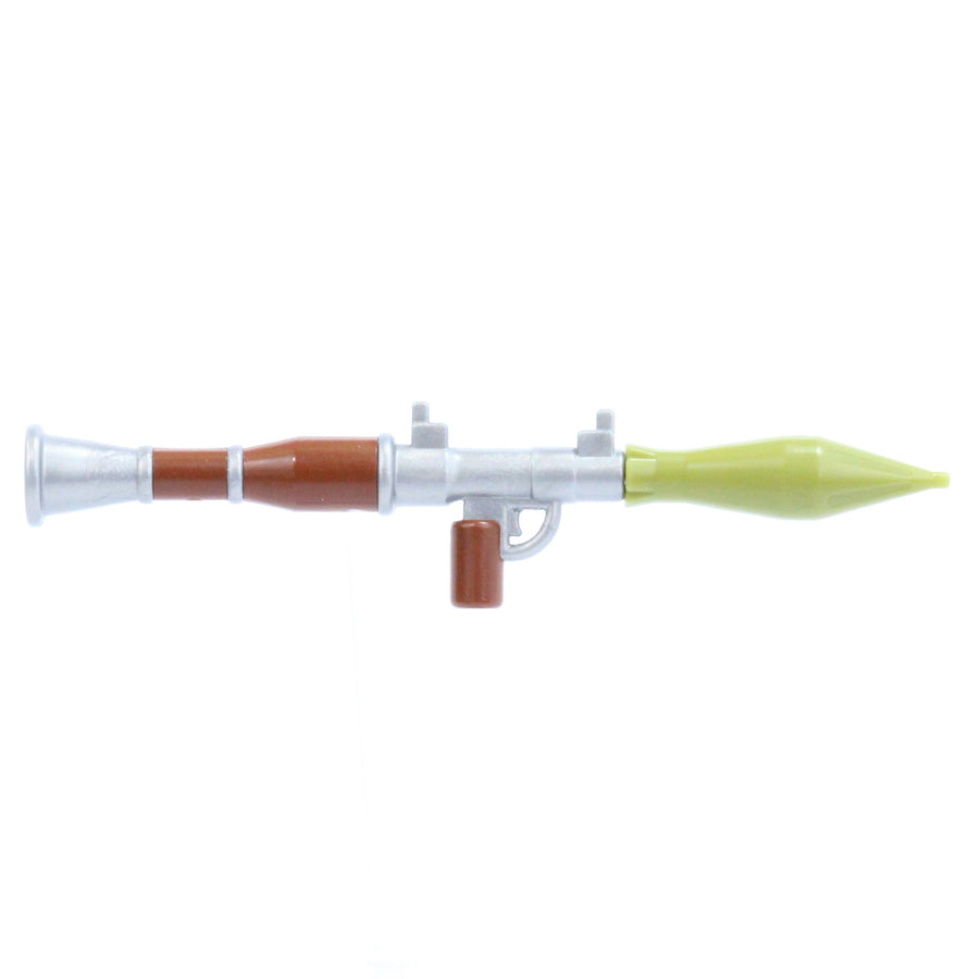 Overmolded RPG-7 Rocket Launcher – custom LEGO-compatible minifigure item by BrickTactical, alternate view