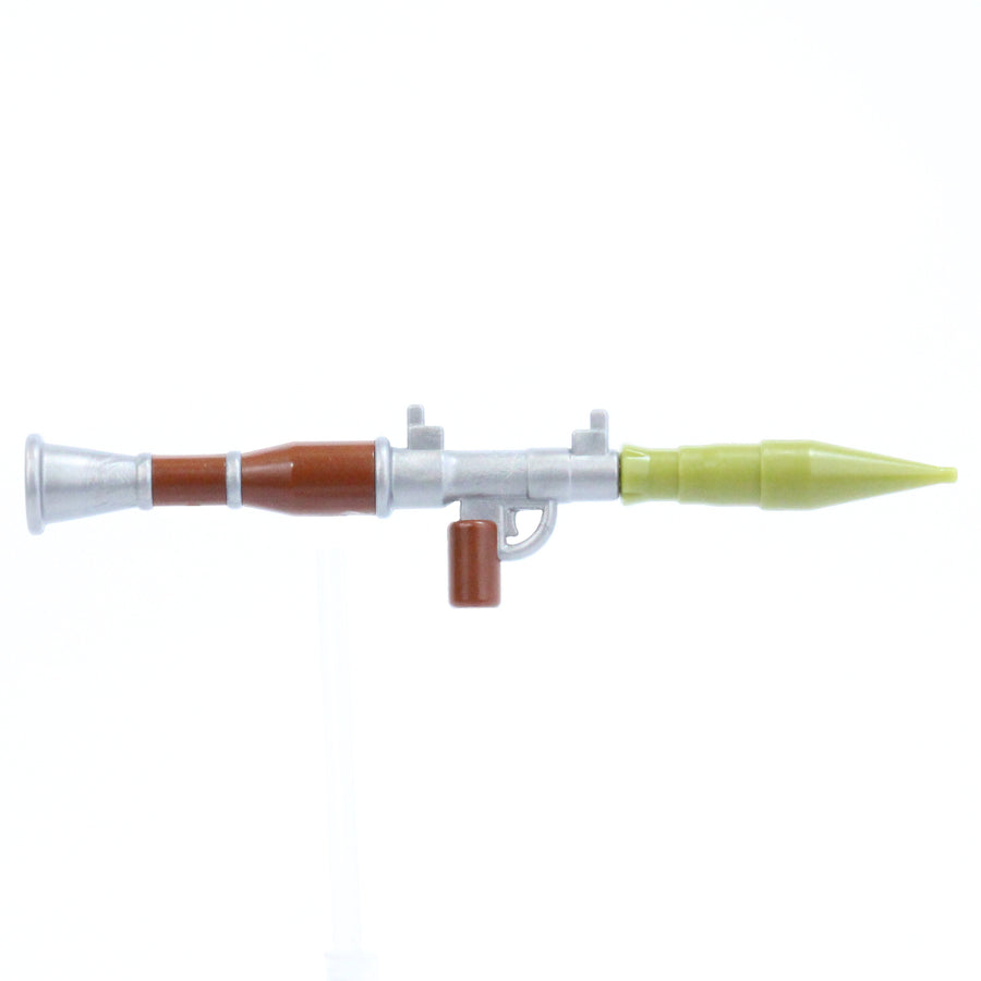 Overmolded RPG-7 Rocket Launcher – custom LEGO-compatible minifigure item by BrickTactical, alternate view